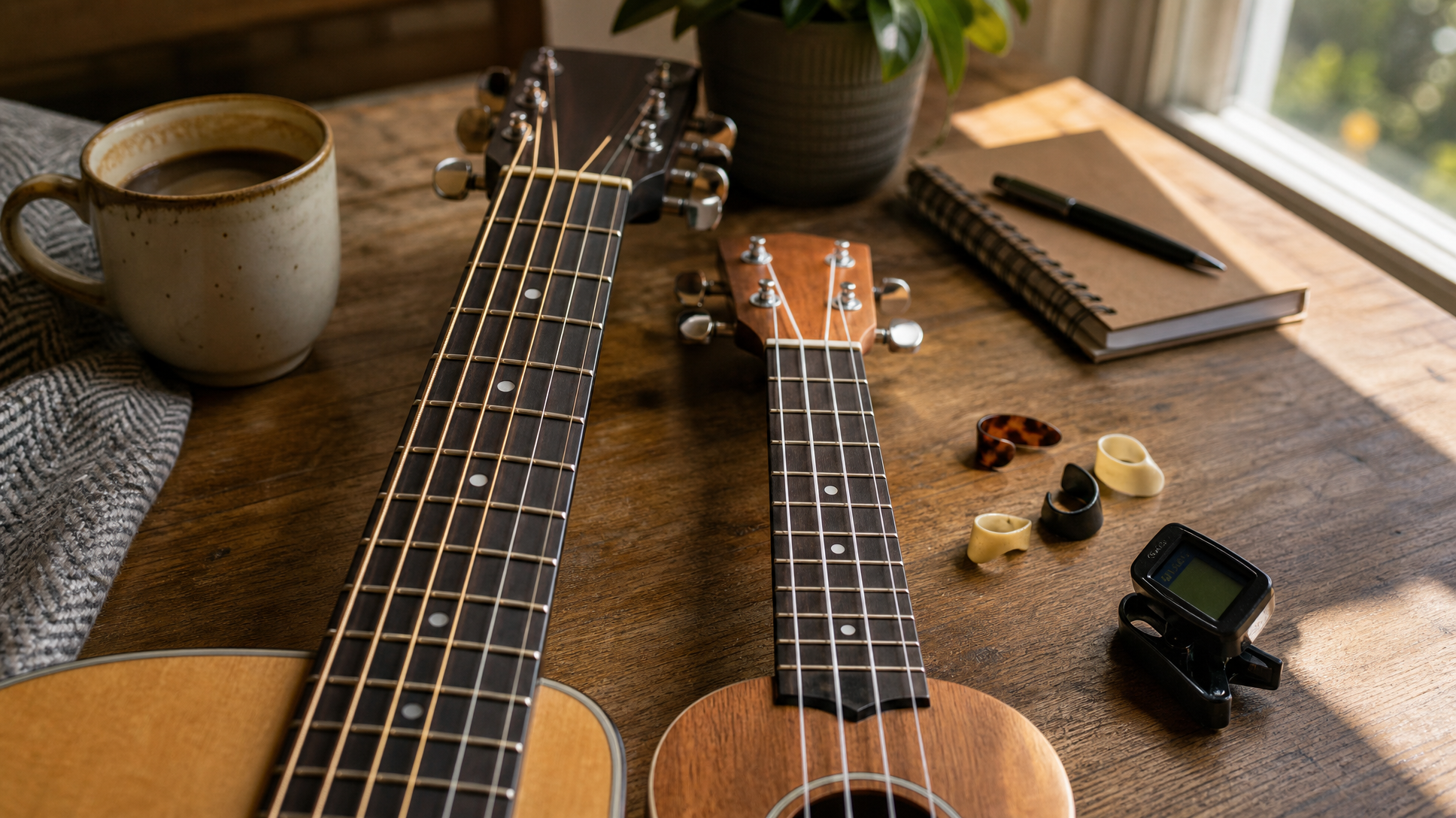 Guitar vs. Ukulele: The Real Difference for Someone Who Just Wants to Play Songs Quickly