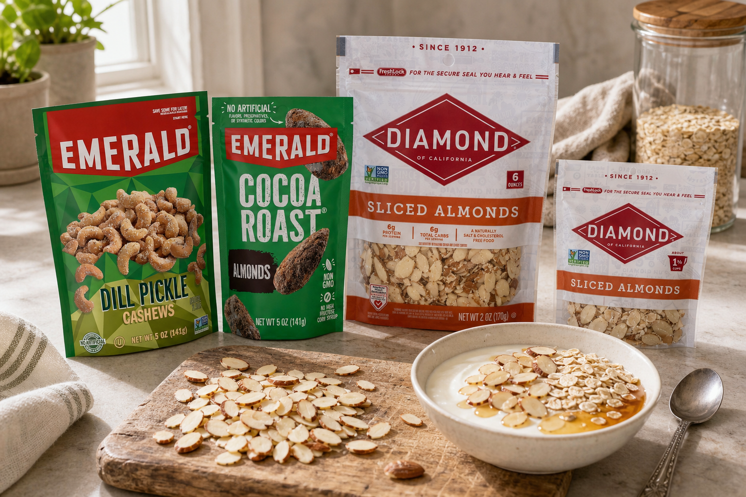 Flavored vs. Plain Almonds and Cashews: How to Pick the Right Nut for What You're Actually Doing With It