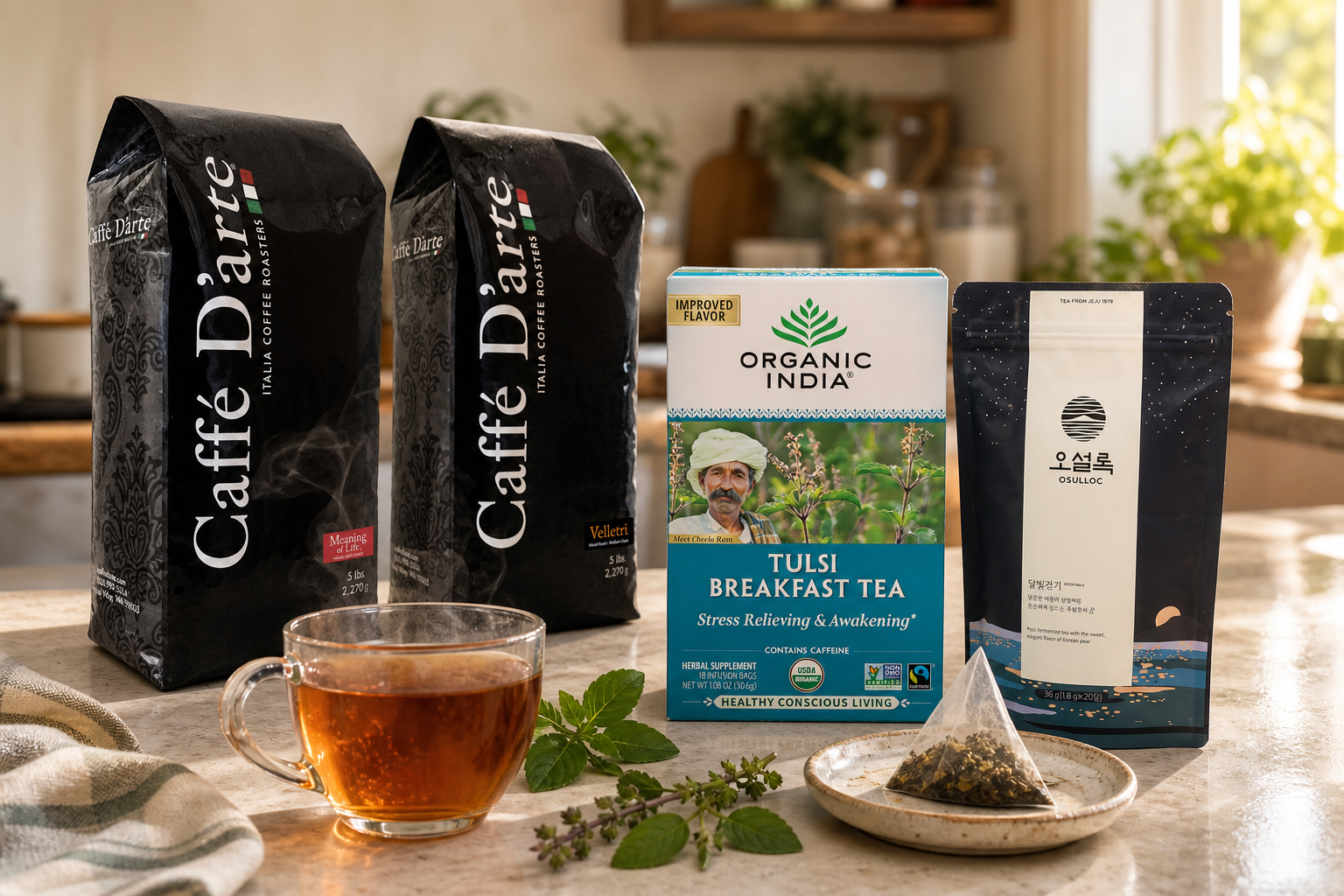 Italian Roast vs. Wood Roast vs. Adaptogen Blend: How to Pick a Coffee or Tea Based on What You Actually Need From Your Morning