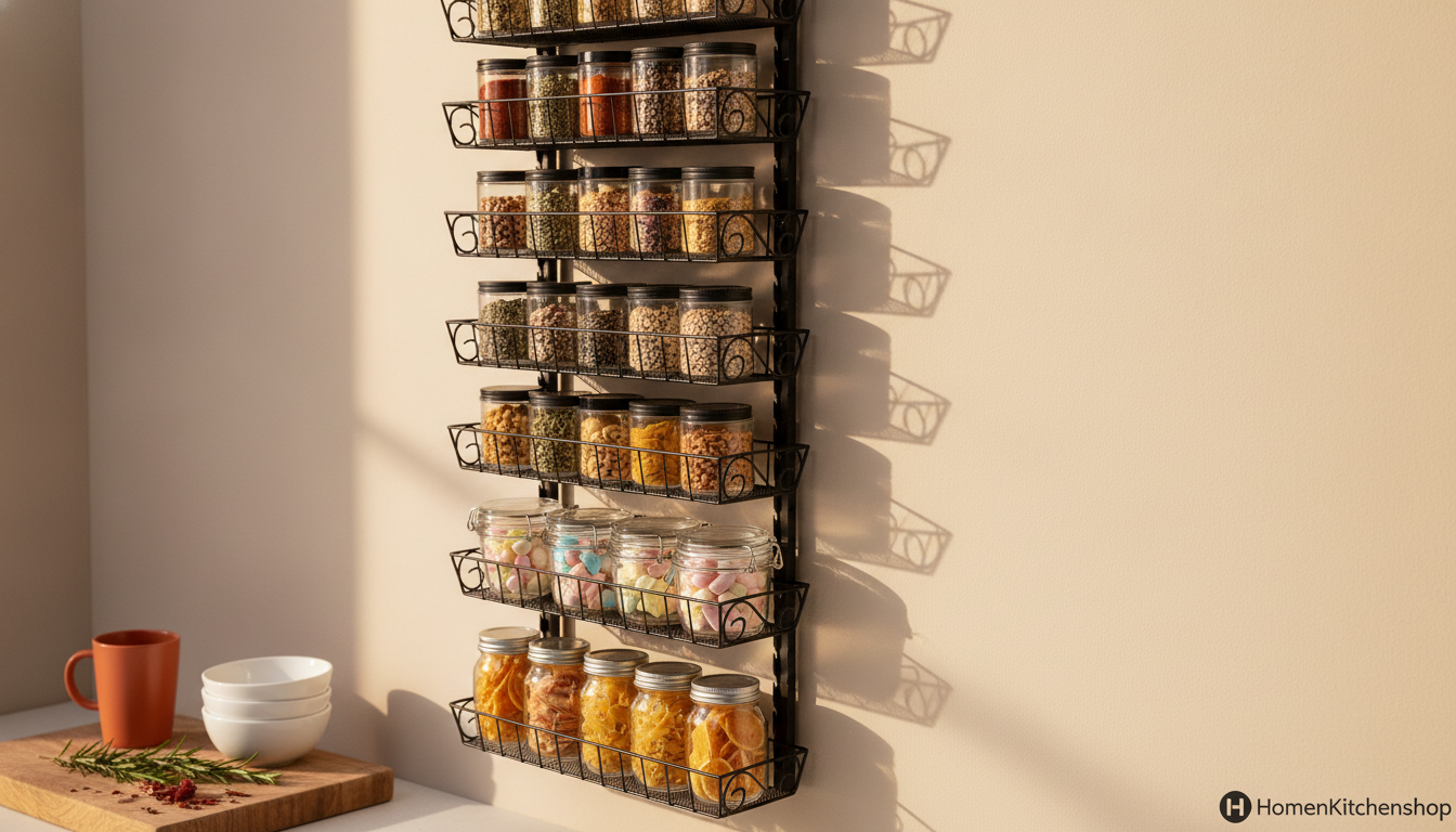 How to Add Storage in a Small Kitchen Without Touching a Single Cabinet