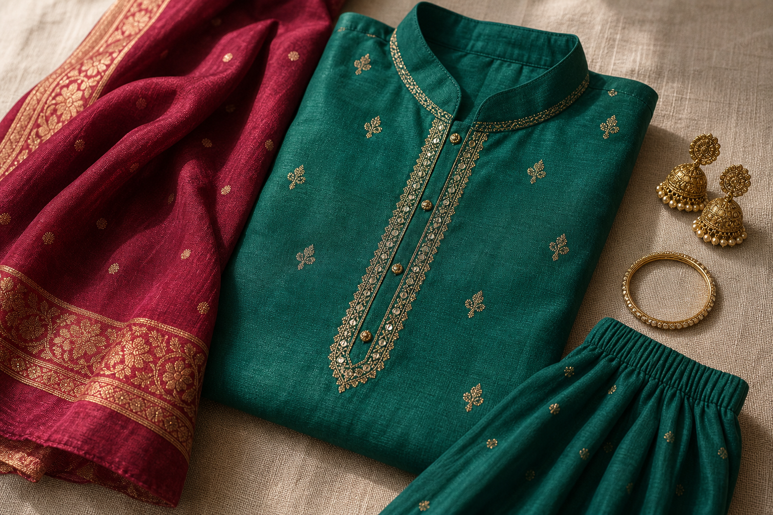 How to Build a Small Indian Ethnic Wardrobe That Covers Every Occasion for a Year