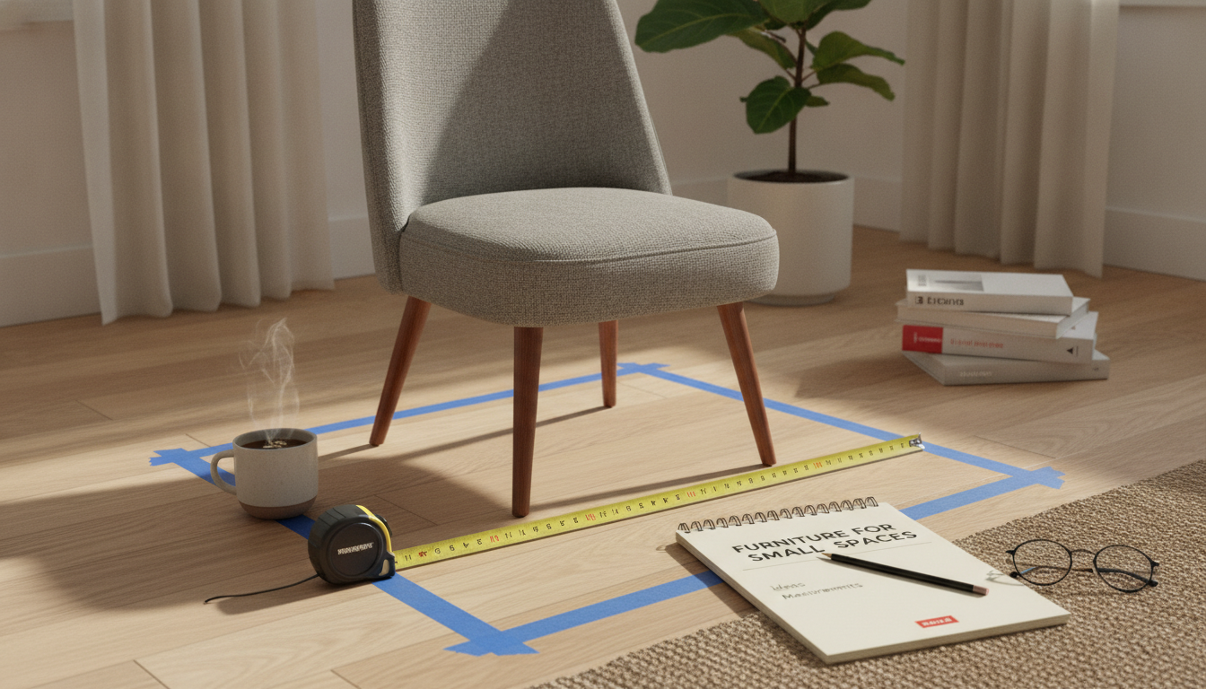Furniture for Small Spaces: How to Shop Online When You Can't Bring the Tape Measure to the Store