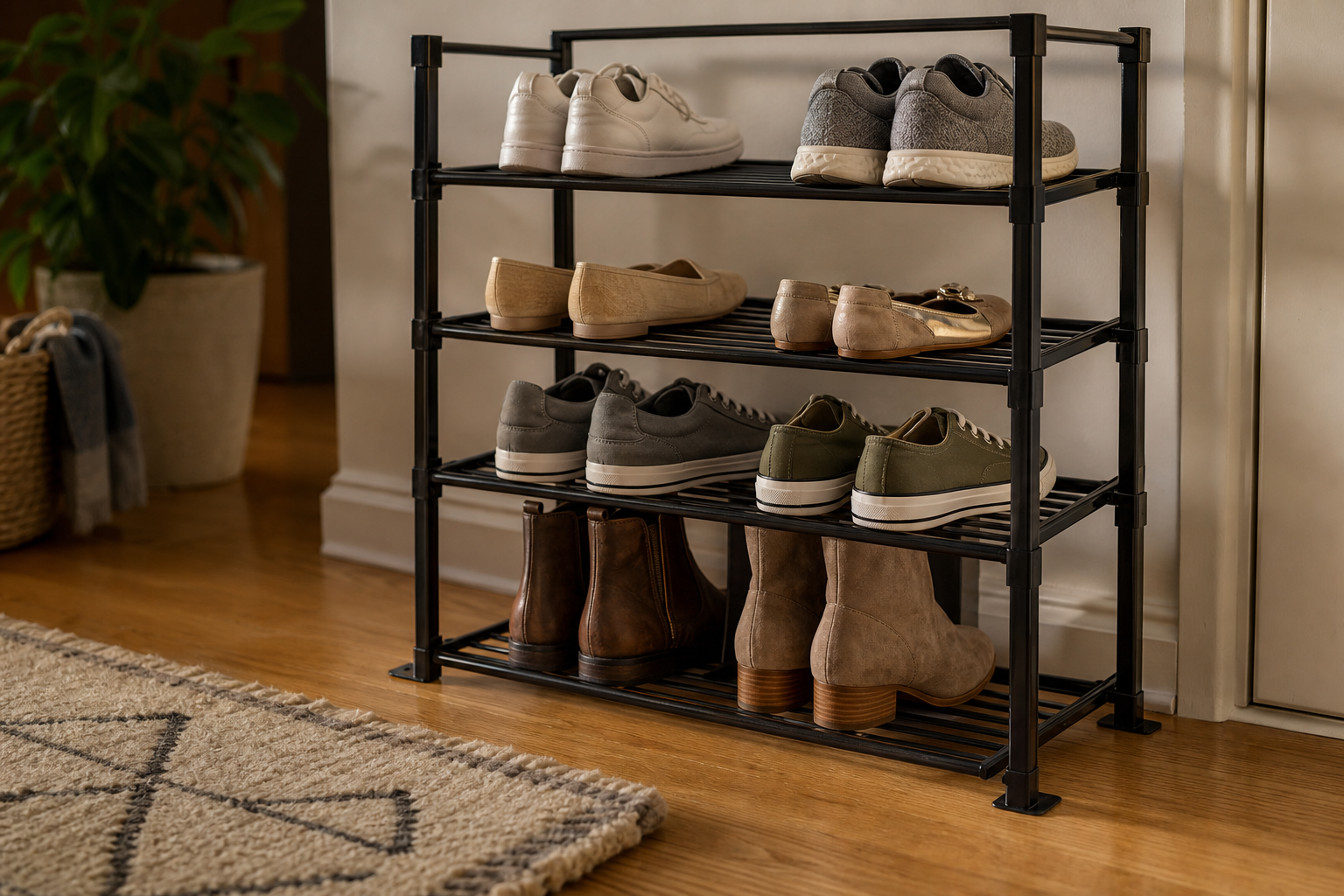 Small Entryway, Lots of Shoes: Storage Ideas That Don't Eat Your Floor Space
