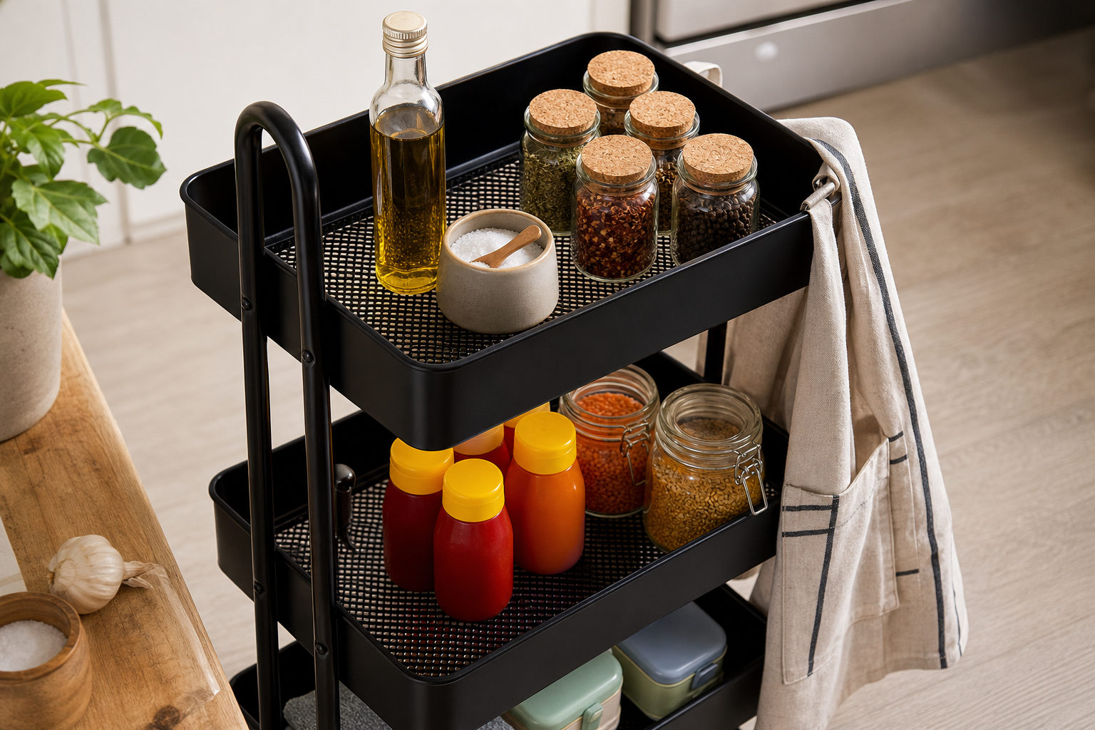 What to Store Where in the Kitchen: A Practical FAQ for Households Without Enough Cabinet Space