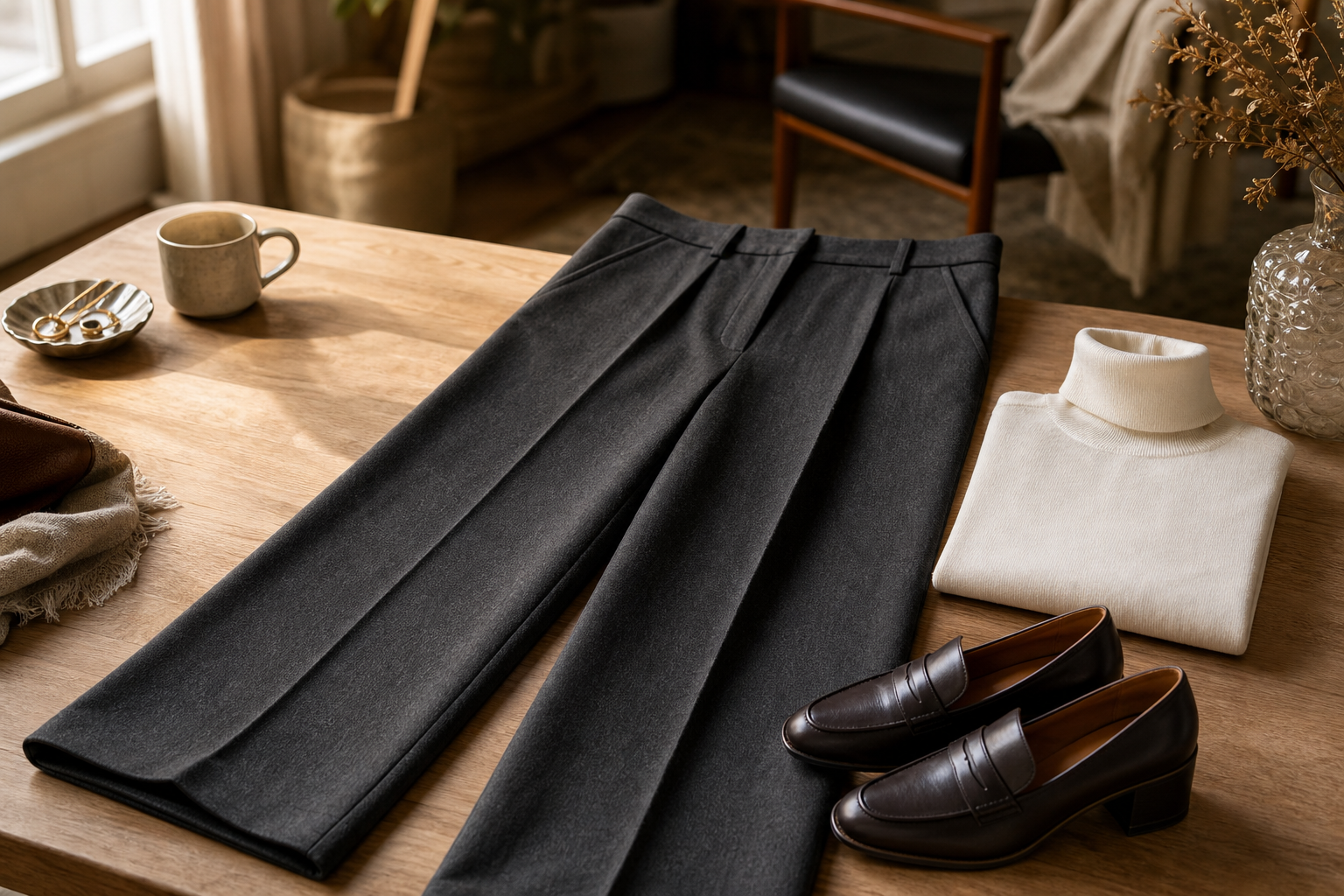 Wide-Leg and Straight-Leg Trousers: How to Actually Style Them So They Look Intentional, Not Accidental